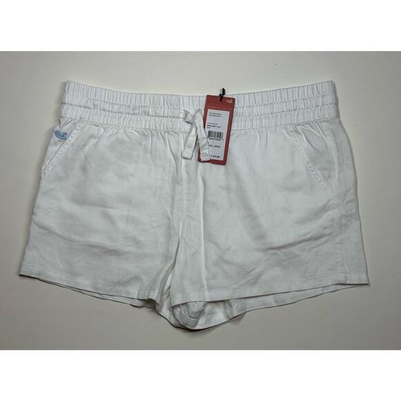 Southern Marsh White Rachel Relaxed Shorts Elastic XL NWT $49 - Picture 1 of 3